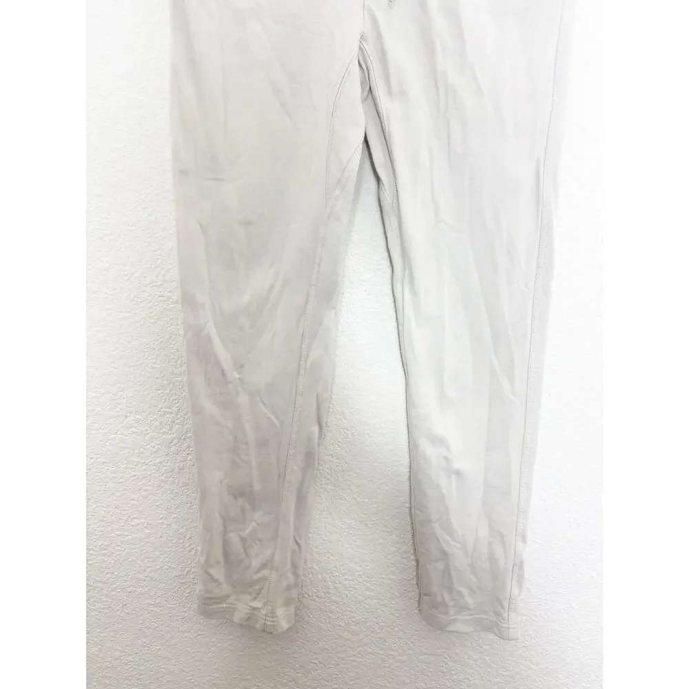 Buck Mason Sweatpants Mens XS Ivory Brushed Loopback French Terry Lounge Pants